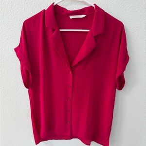 Lush magenta Button-Down Shirt